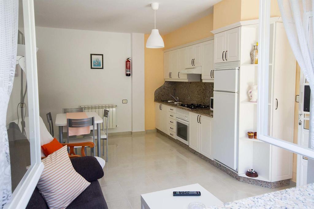 Apartamento Playa De Larino Gándara Esterno foto